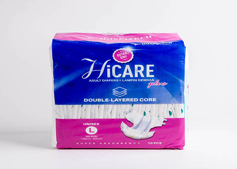 Hi-Care Adult Diapers Plus - Large